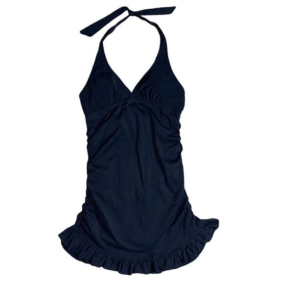 Spanx One-Piece Swim Dress Black Size L - Picture 3 of 5